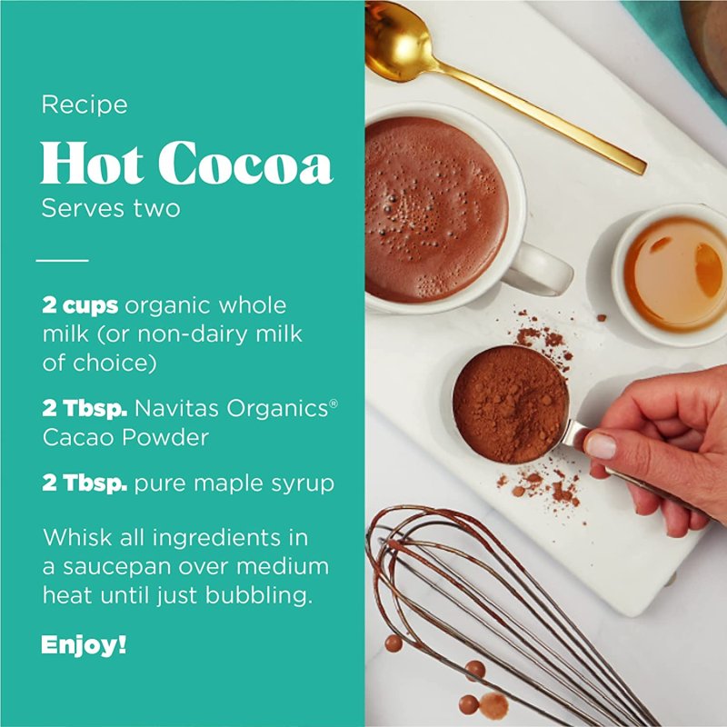 NAVITAS ORGANICS CACAO POWDER - 680 G