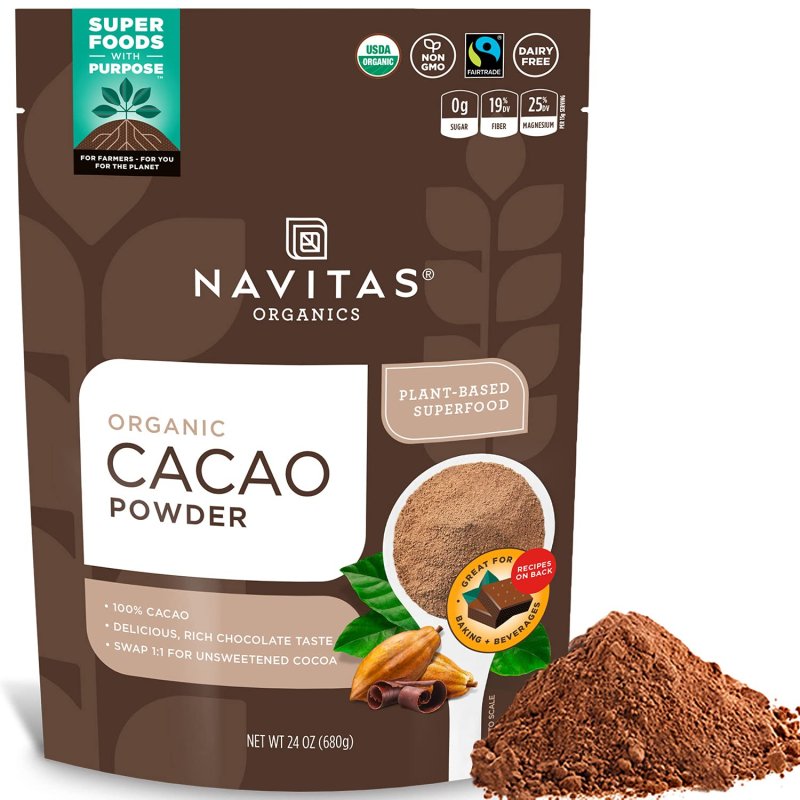 NAVITAS ORGANICS CACAO POWDER - 680 G