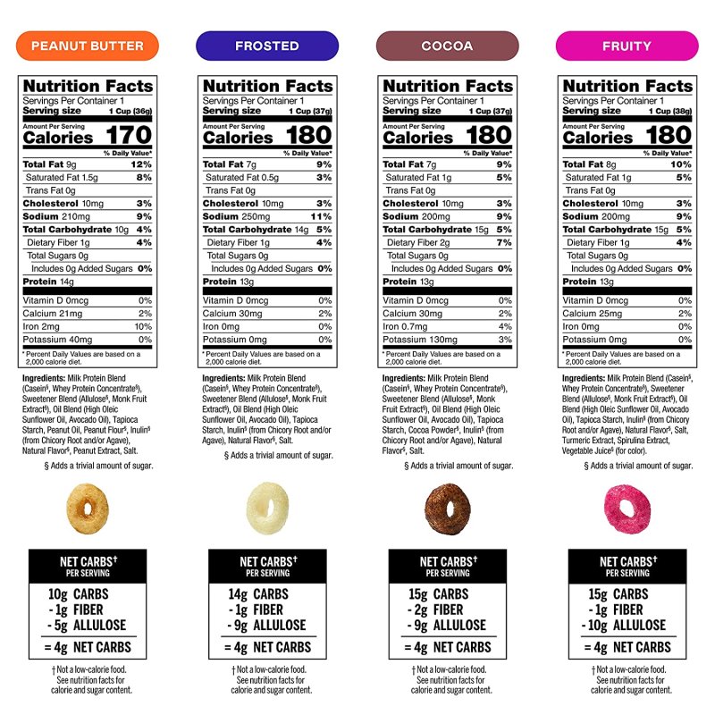 MAGIC SPOON GRAIN FREE CEREAL - 8 PACK