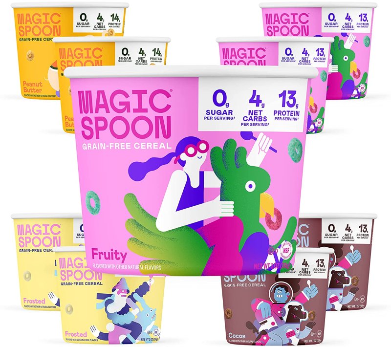 MAGIC SPOON GRAIN FREE CEREAL - 8 PACK