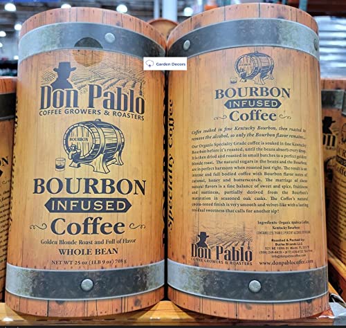 DON PABLO COFFEE GROWERS & ROASTERS BOURBON INFUSED 2 TUBS - 708 G