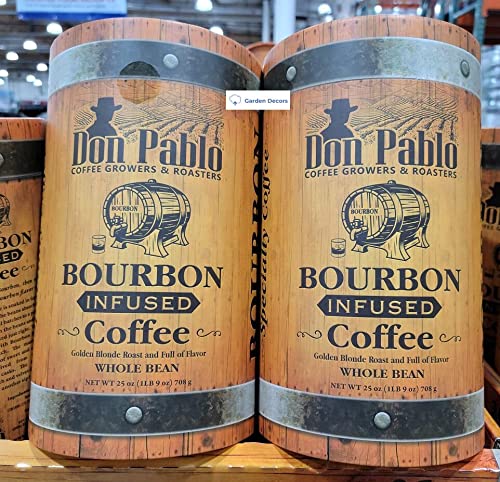 DON PABLO COFFEE GROWERS & ROASTERS BOURBON INFUSED 2 TUBS - 708 G