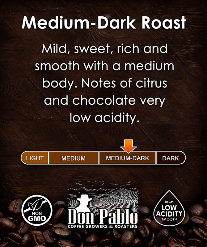 DON PABLO COFFEE COLOMBIAN SUPREMO - 907 G