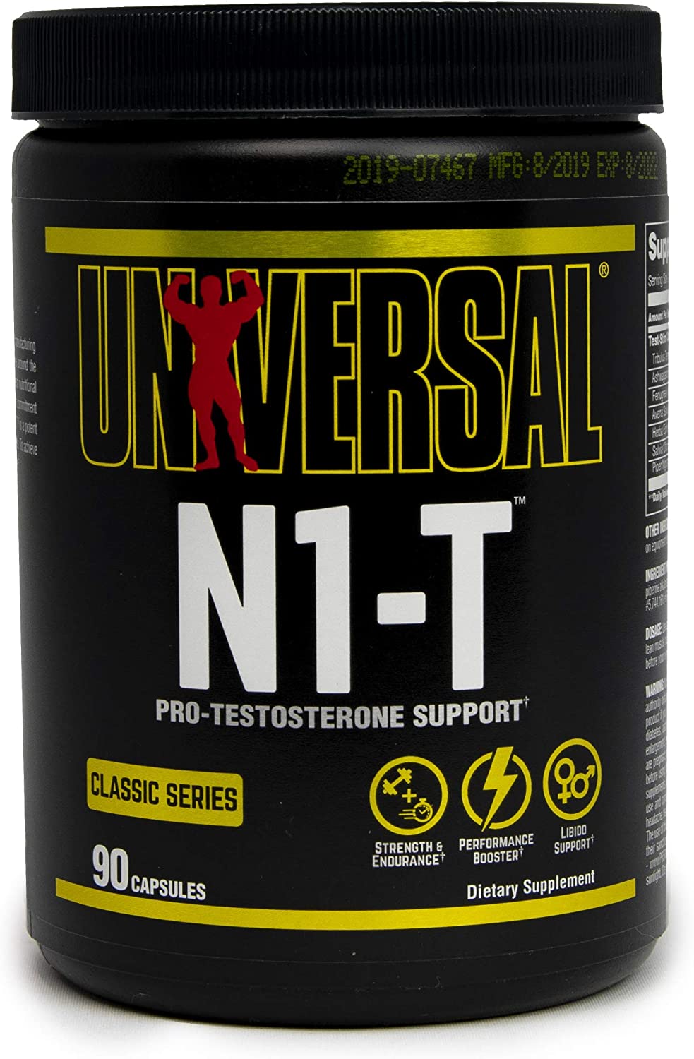 UNIVERSAL NUTRITION N1-T NATURAL HORMONE ENHANCER - 90 TABLET