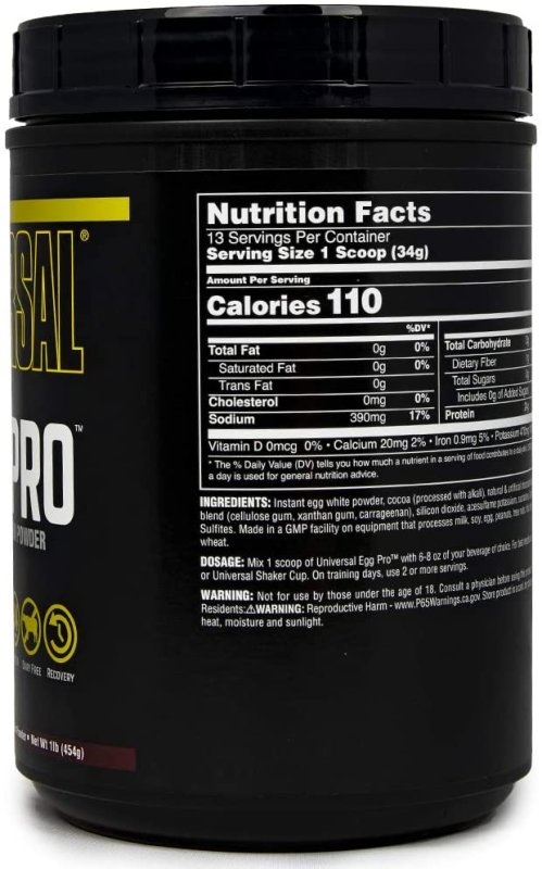 UNIVERSAL NUTRITION EGG PRO POWDER - 454 G