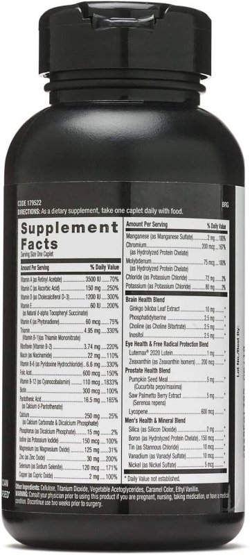 GNC MEGA MEN 50 PLUS - 60 TABLET (2'LI PAKET)