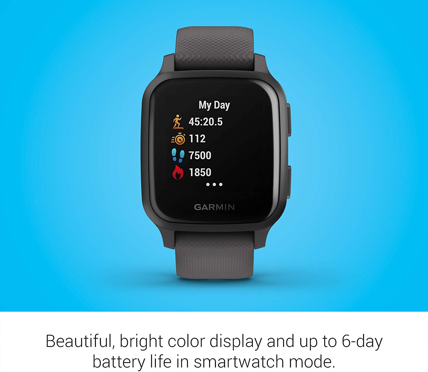 GARMIN VENU SQ GPS SMARTWATCH