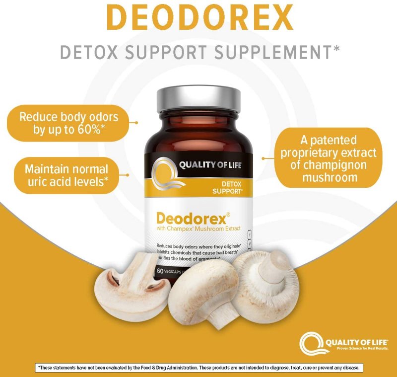 QUALITY OF LIFE DEODOREX - 60 TABLET