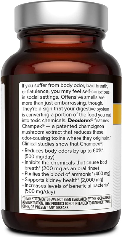 QUALITY OF LIFE DEODOREX - 60 TABLET