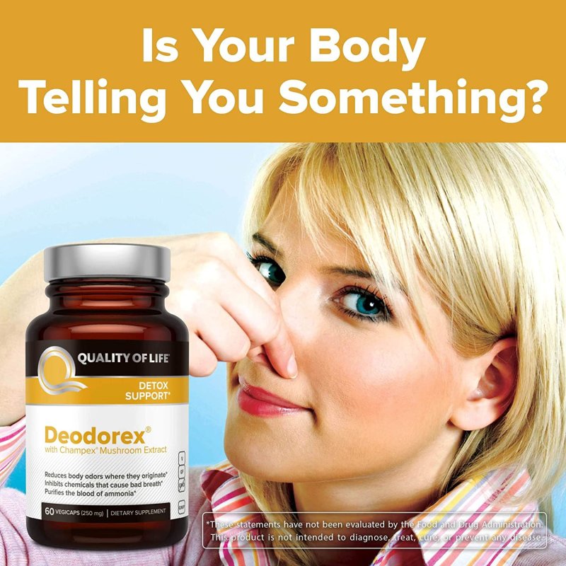 QUALITY OF LIFE DEODOREX - 60 TABLET