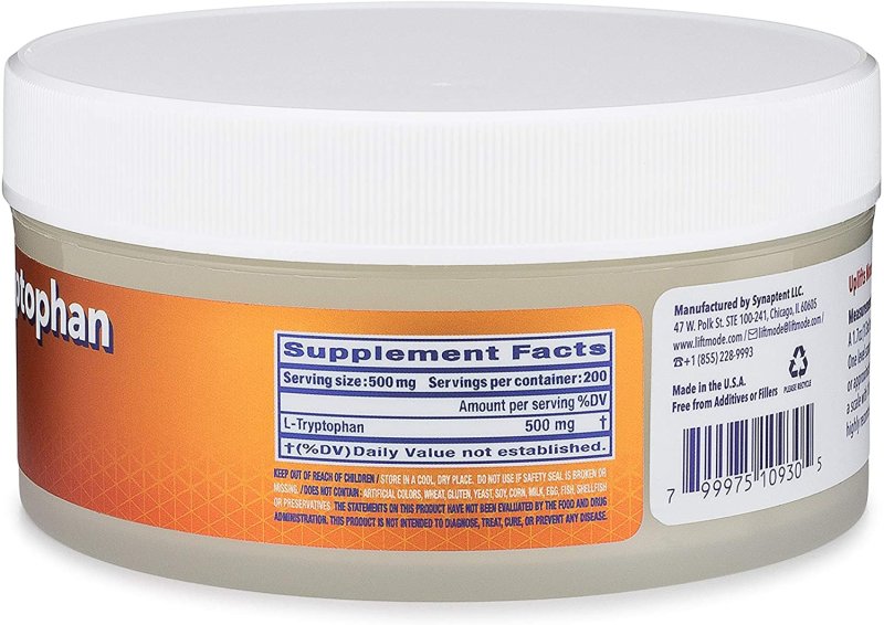 LIFTMODE L-TRYPTOPHAN POWDER - 100 G
