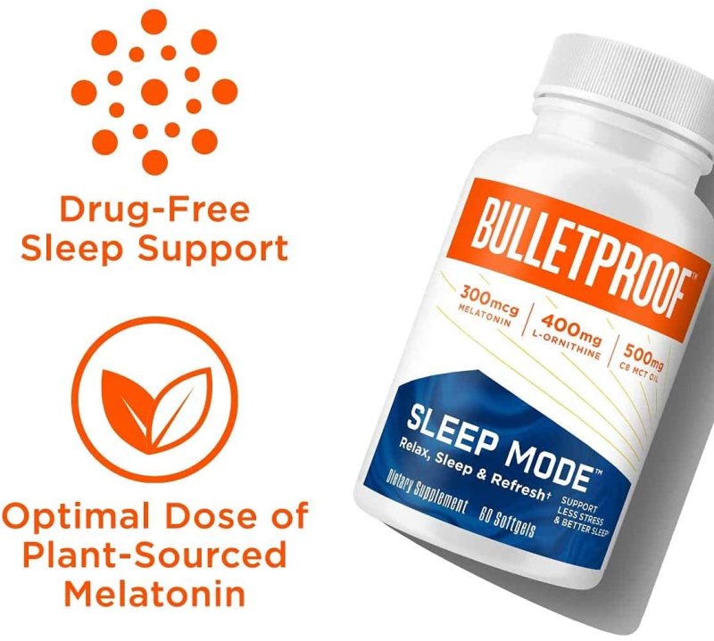BULLETPROOF SLEEP MODE SOFTGELS - 60 COUNT