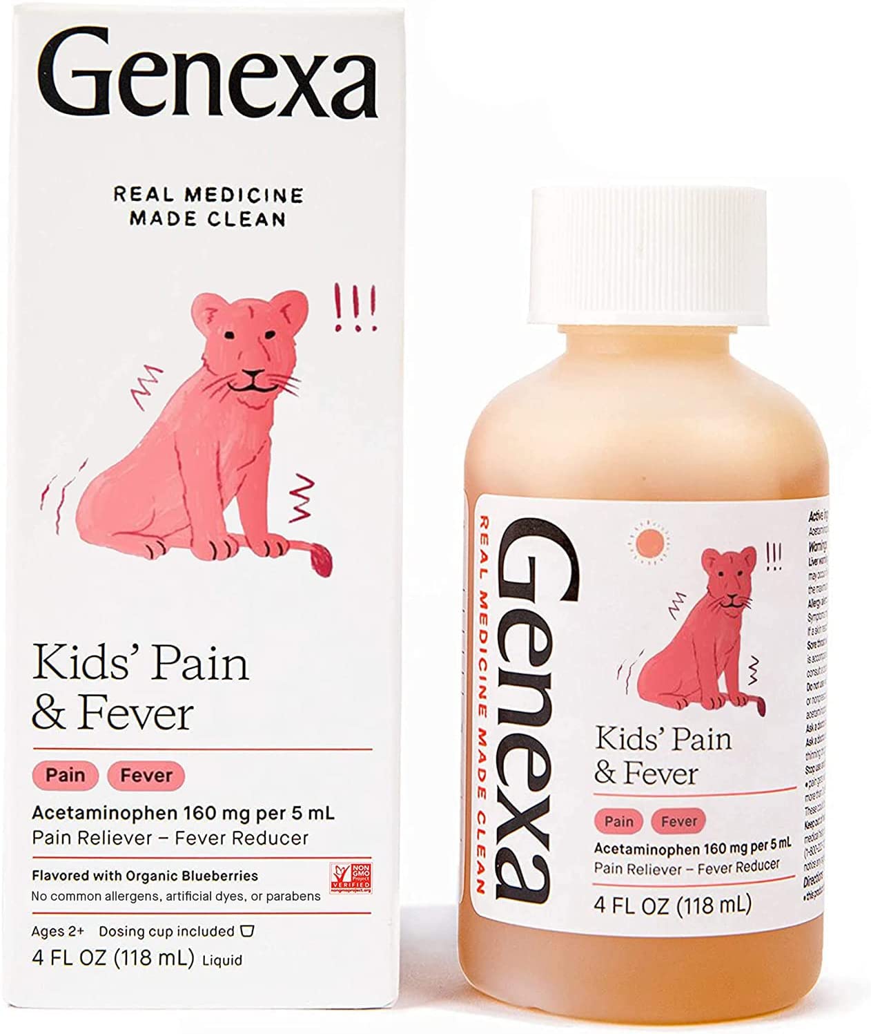 GENEXA CHILDREN'S ACETAMINOPHEN - 118 ML