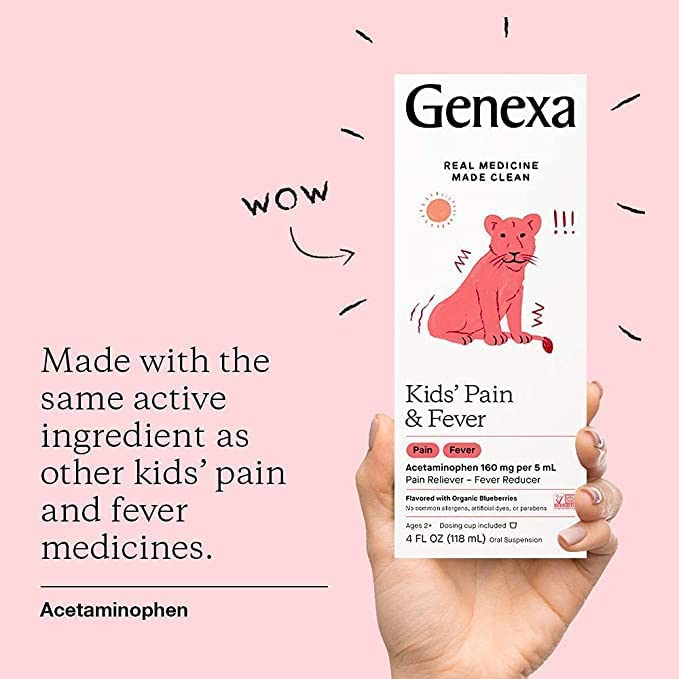 GENEXA CHILDREN'S ACETAMINOPHEN - 118 ML