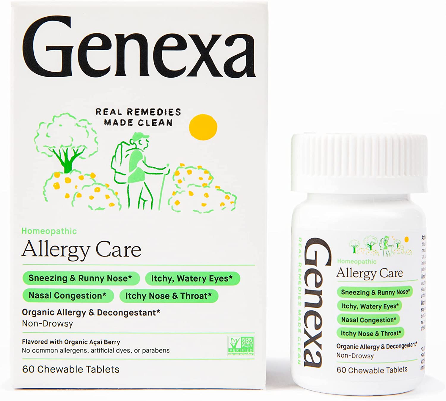GENEXA ALLERGY CARE - 60 TABLETS