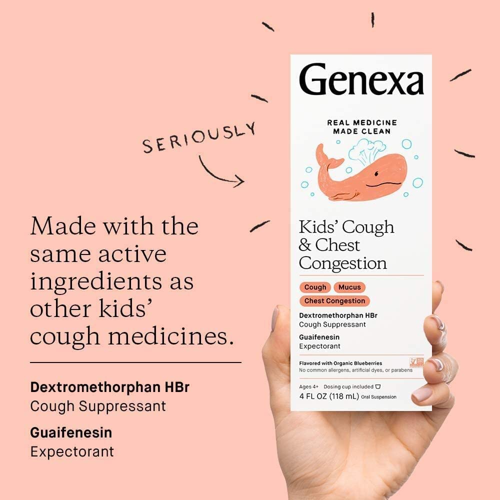 GENEXA KIDS COUGH & CHEST CONGESTION - 118 ML