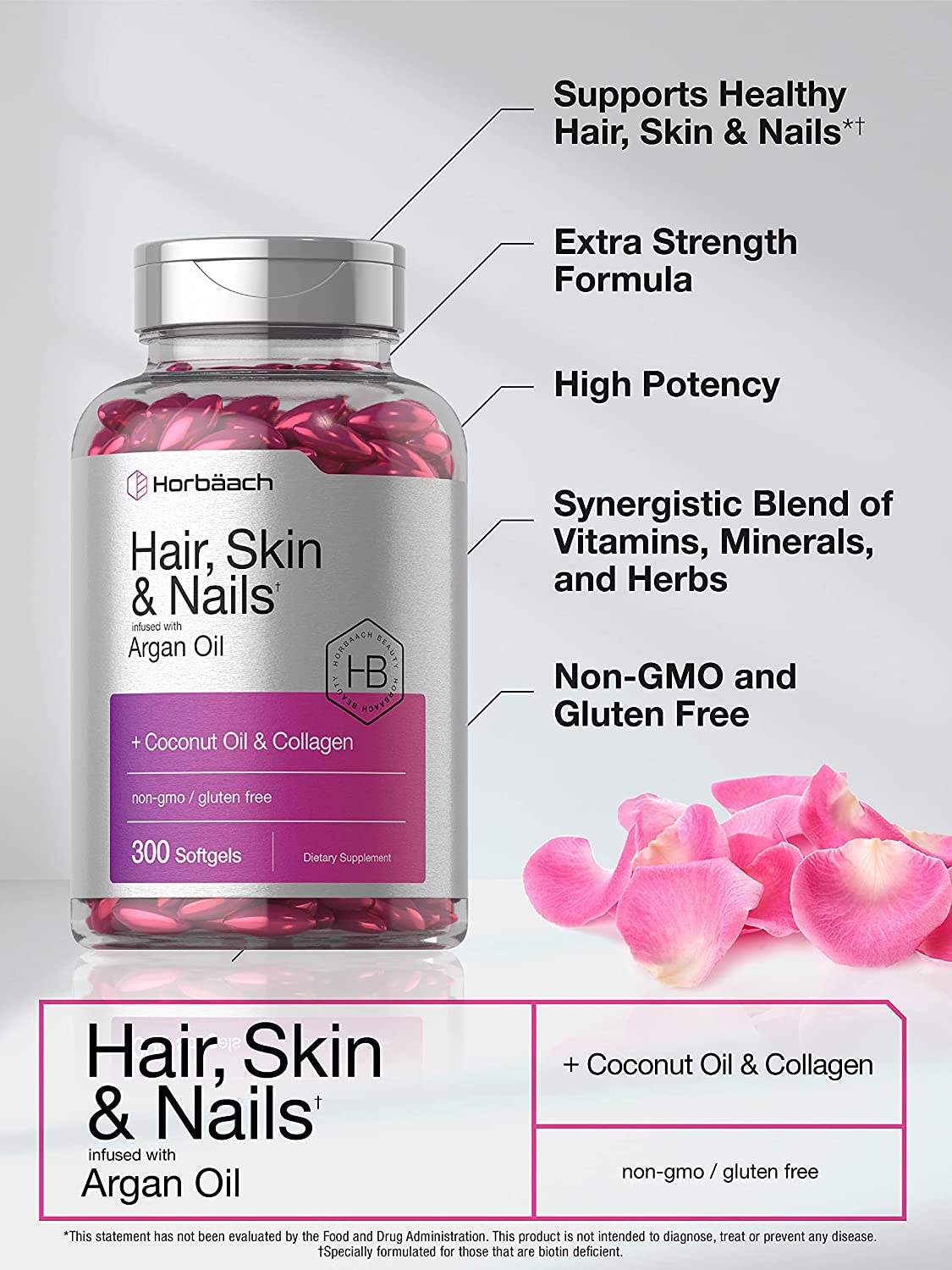 HORBAACH HAIR SKIN AND NAILS VITAMINS - 300 TABLET