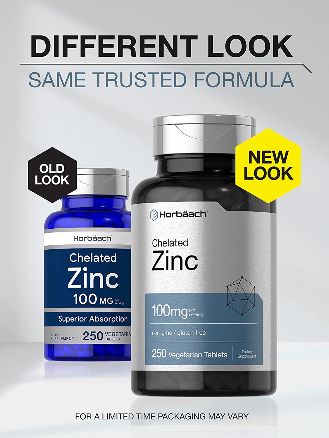 HORBAACH CHELATED ZINC SUPPLEMENT - 250 TABLET