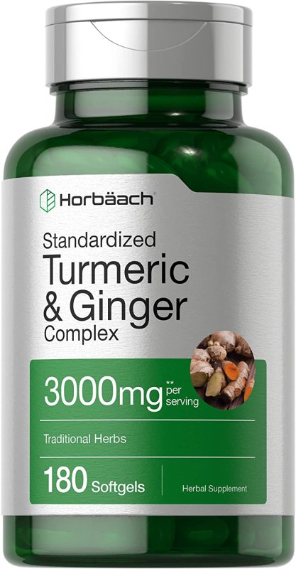 HORBAACH TURMERIC AND GINGER SUPPLEMENT - 180 TABLET
