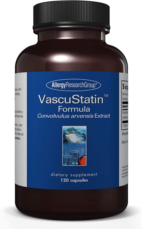 ALLERGY RESEARCH GROUP VASCUSTATIN FORMULA - 120 CAPSULES