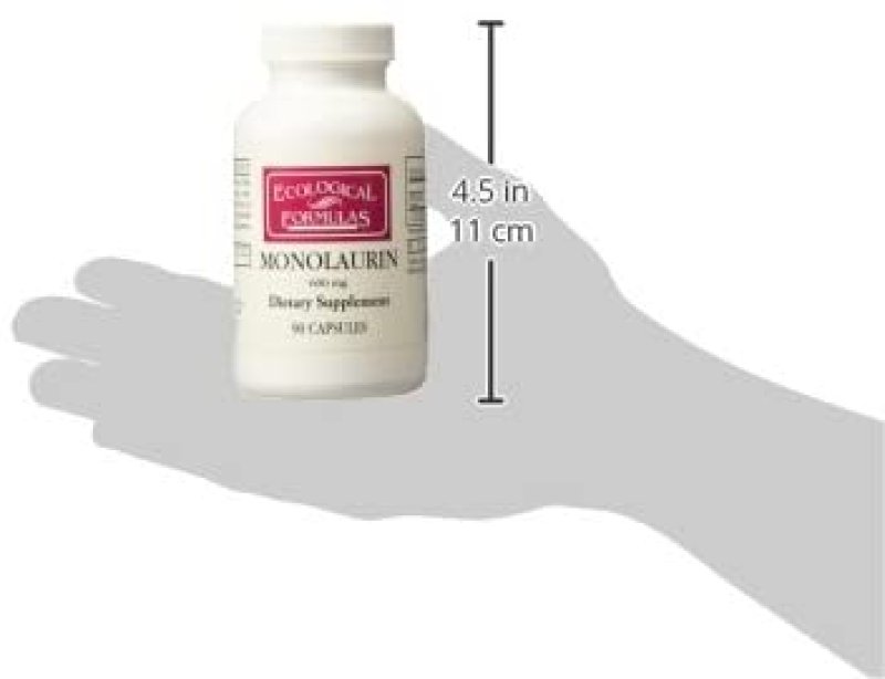 ECOLOGICAL FORMULAS MONOLAURIN - 90 TABLET