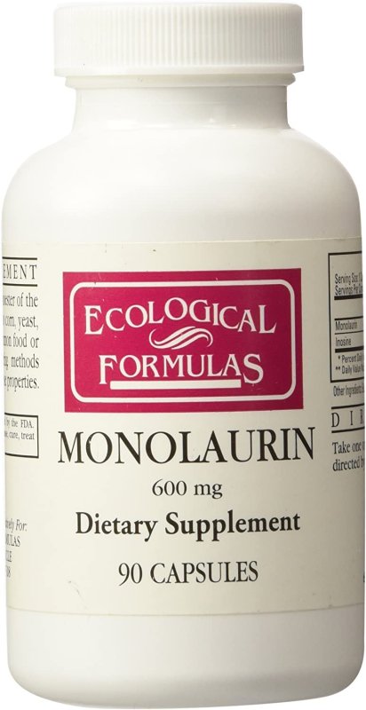 ECOLOGICAL FORMULAS MONOLAURIN - 90 TABLET