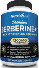 NUTRIVEIN BERBERINE-  120 CAPSULES