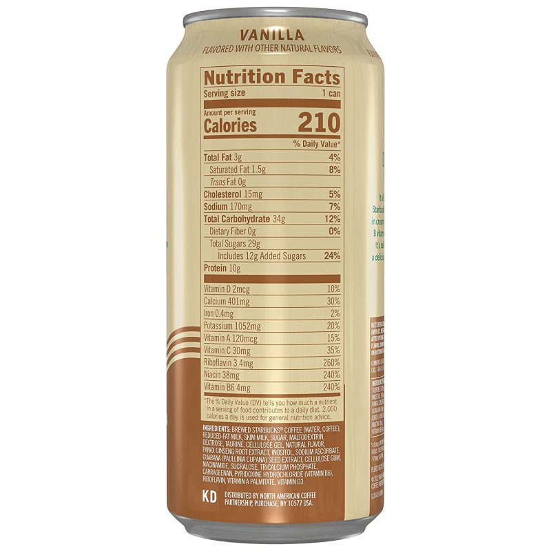 STARBUCKS DOUBLESHOT ENERGY 15 OZ - 12 PACK