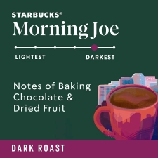 STARBUCKS DARK ROAST GROUND COFFEE - 12 OZ