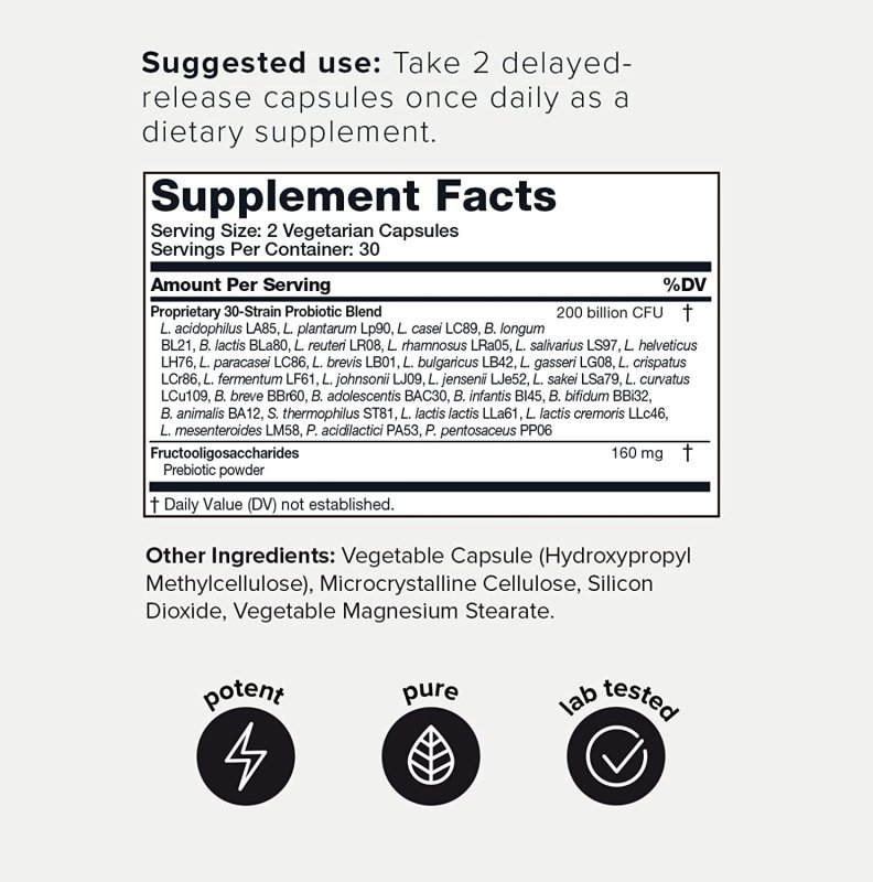 TONIIQ PROBIOTIC 200 - 60 TABLET