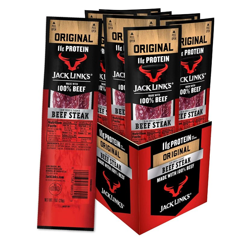 JACK LINKS BEEF STEAK - 12 COUNT
