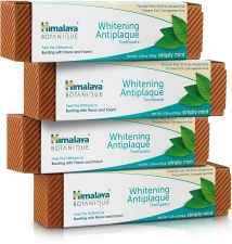 HIMALAYA BOTANIQUE COMPLETE CARE WHITENING TOOTHPASTE 4 PACK - 150 G