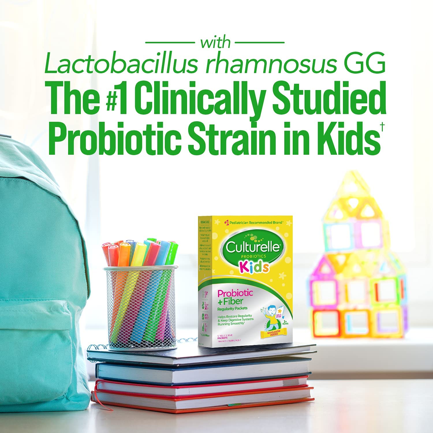 CULTURELLE KIDS PROBIOTIC & FIBER - 60 PACKETS
