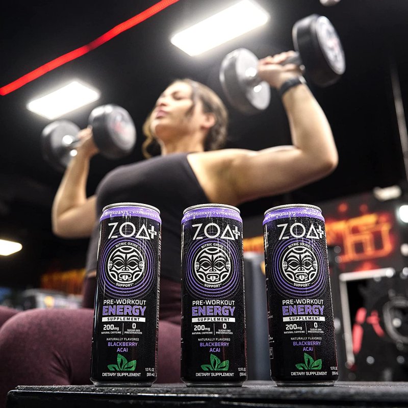 ZOA PRE WORKOUT ENERGY - 12 PACK