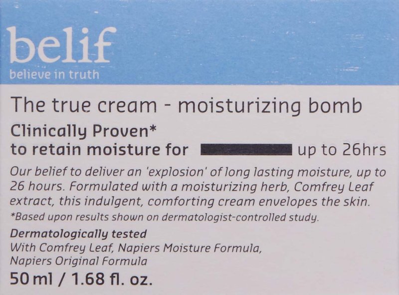 BELIF TRUE CREAM MOISTURIZING - 50 ML