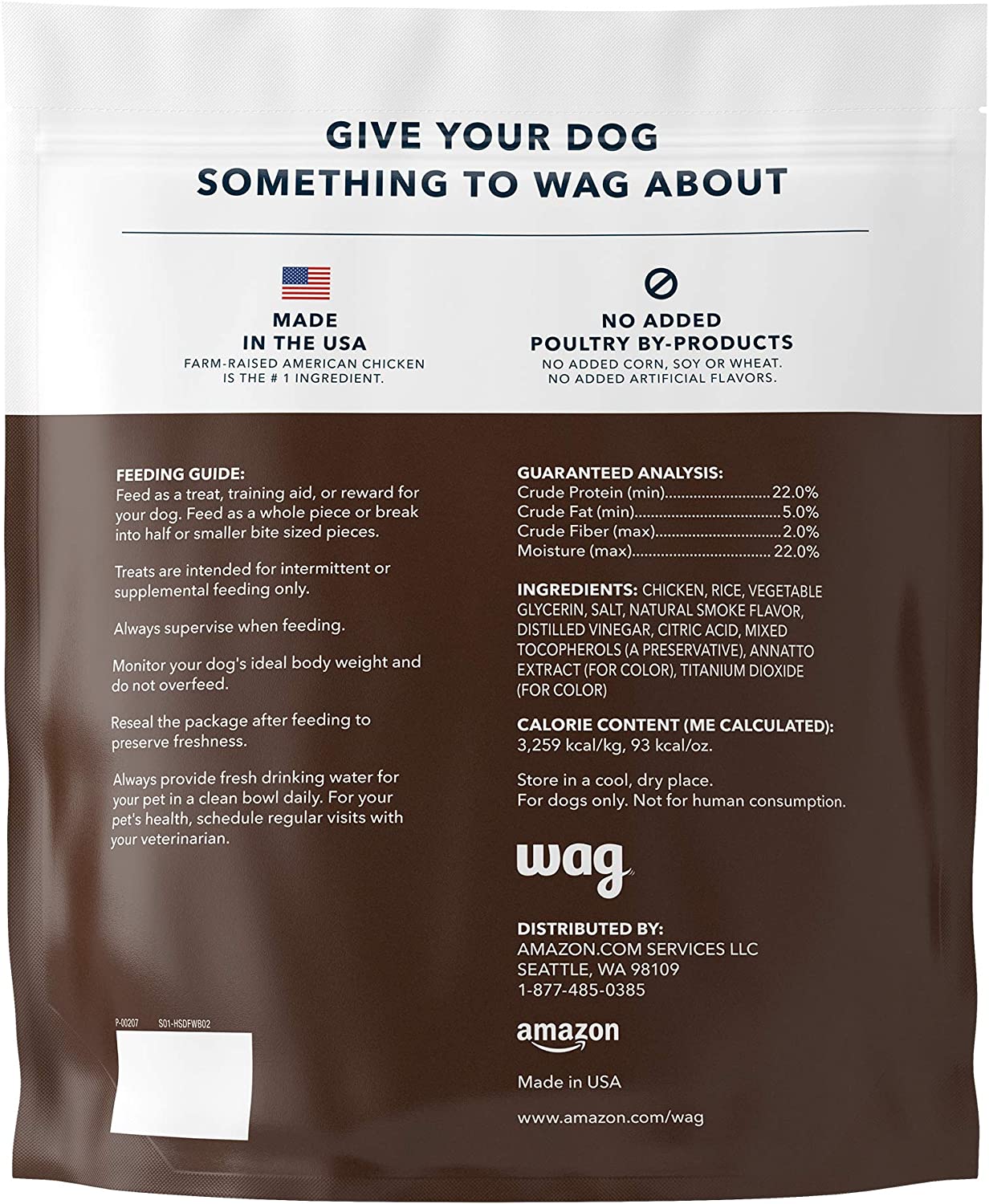 WAG CHICKEN AND WAFFLE BITES - 680 G