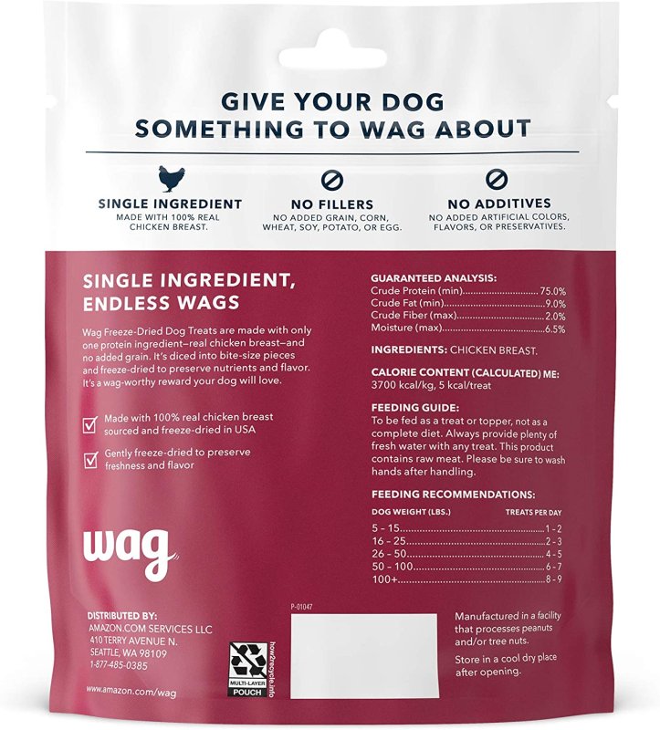 WAG WAG FREEZE DRIED - 85 G