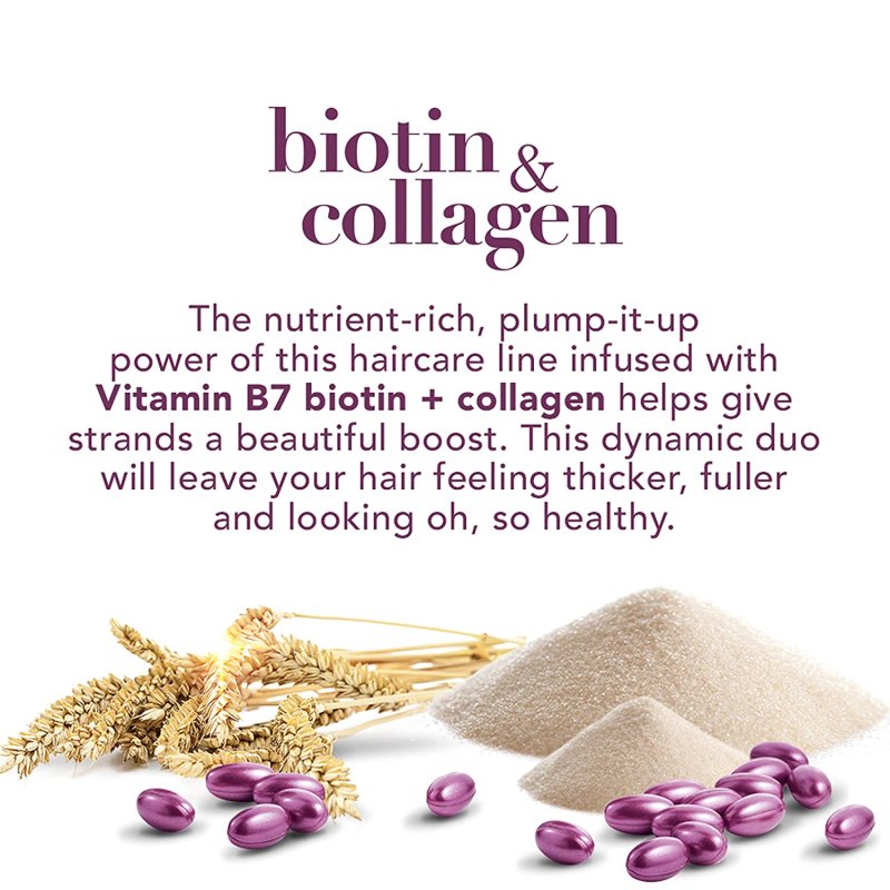 OGX BIOTIN AND COLLAGEN SHAMPOO - 750 ML