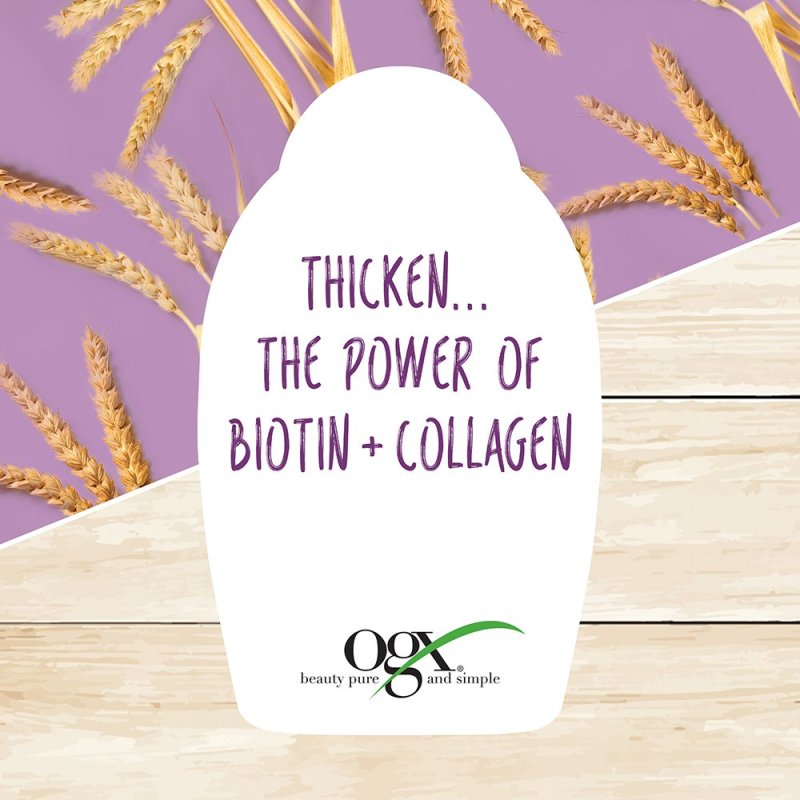 OGX BIOTIN AND COLLAGEN SHAMPOO - 750 ML