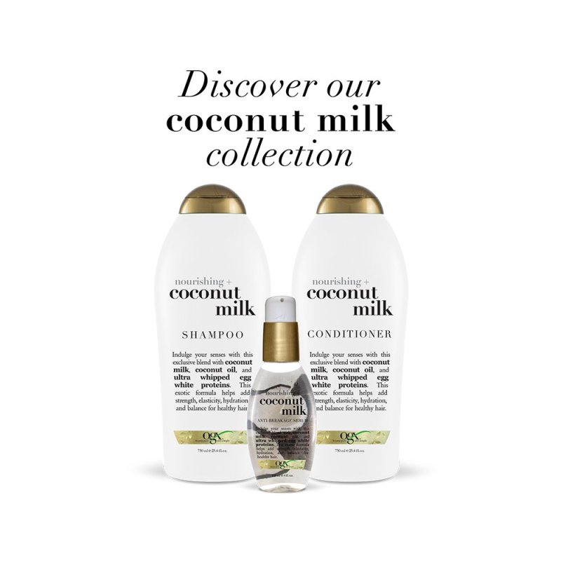 OGX NOURISHING + COCONUT MILK SHAMPOO - 750 ML