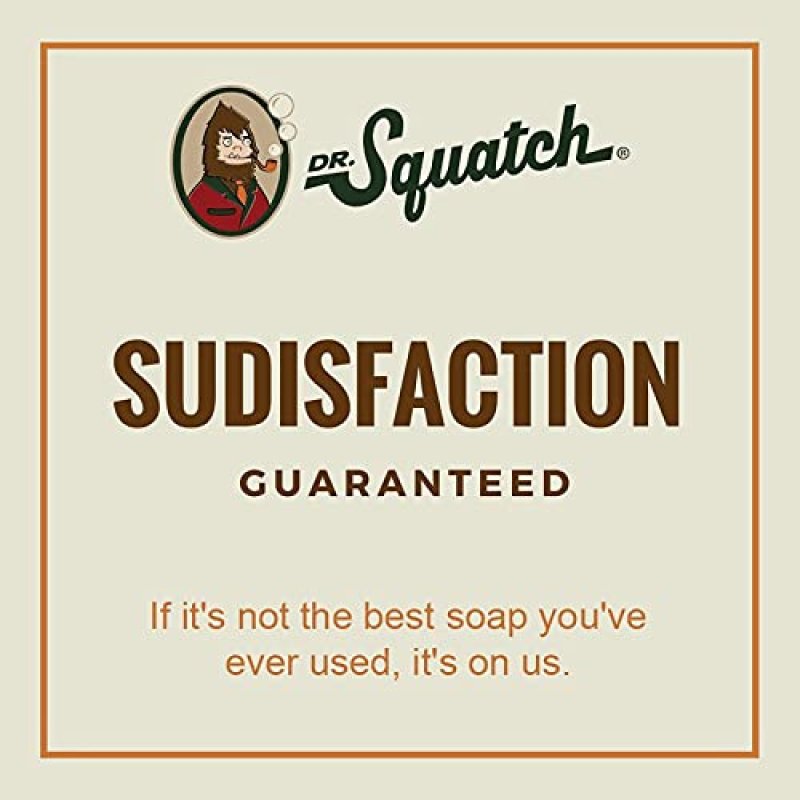 DR. SQUATCH MEN'S NATURAL BAR SOAP - 3 COUNT