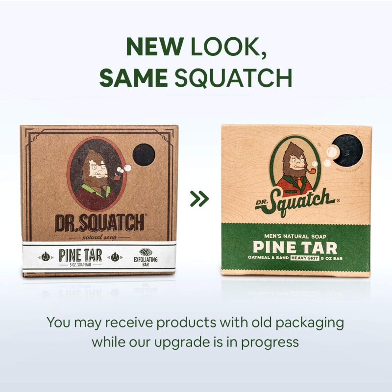 DR. SQUATCH MEN'S NATURAL BAR SOAP - 3 COUNT