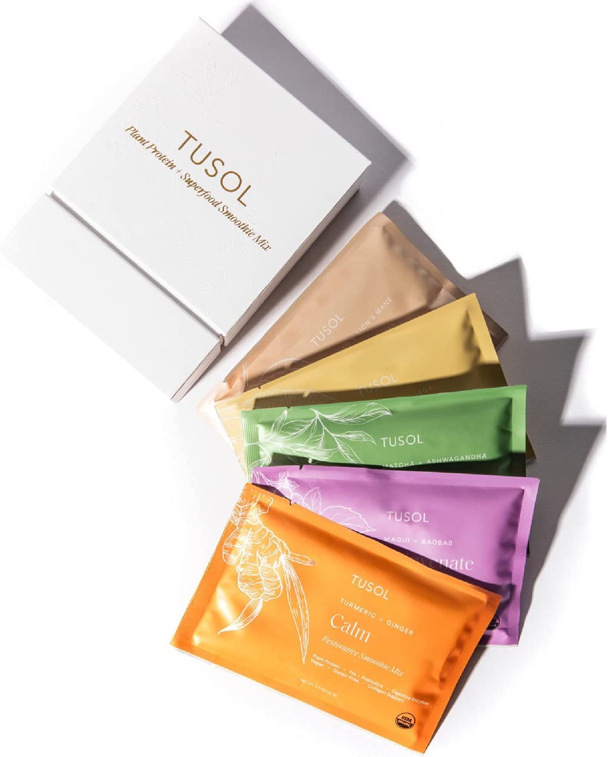 TUSOL PLANT PROTEIN SUPERFOOD SMOOTHIE MIX - 5 COUNT