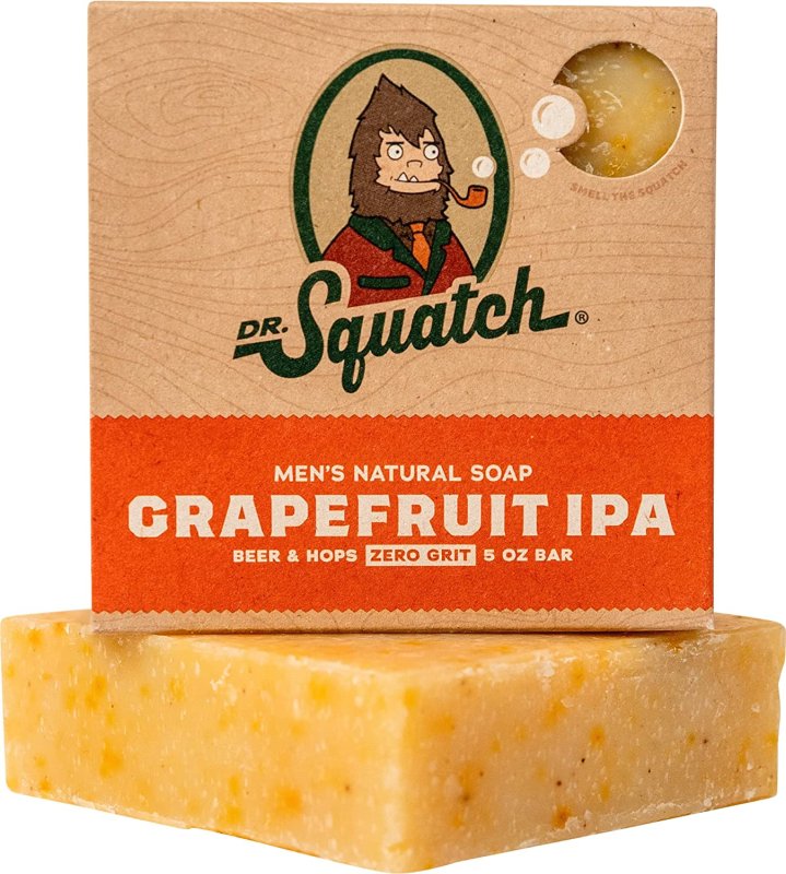 DR. SQUATCH NATURAL BAR SOAP FOR MEN - 5 OZ
