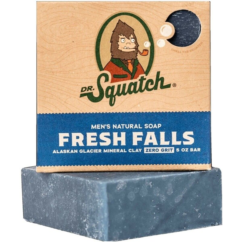 DR. SQUATCH NATURAL BAR SOAP FOR MEN - 5 OZ