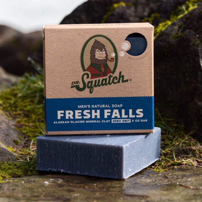 DR. SQUATCH NATURAL BAR SOAP FOR MEN - 5 OZ