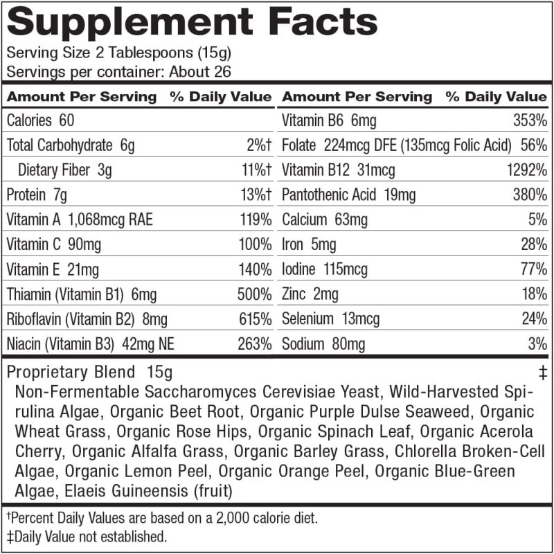 DR. SCHULZE'S SUPERFOOD PLUS SUPPLEMENT - 398 G