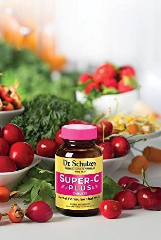 DR. SCHULZE’S SUPER-C PLUS SUPPLEMENT - 60 TABLETS
