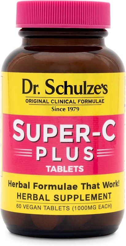 DR. SCHULZE’S SUPER-C PLUS SUPPLEMENT - 60 TABLETS