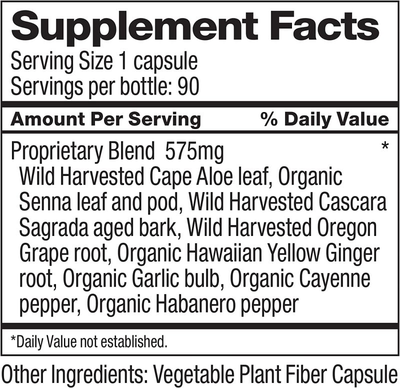 DR. SCHULZE'S INTESTINAL FORMULA - 90 COUNT